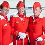 Flugbegleiterinnen der Aeroflot