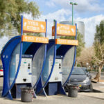 Parkticketautomaten in Tel Aviv
