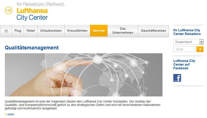 Screenshot www.lcc.de