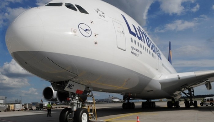 Fünf von 14 A380 stationiert Lufthansa in München. Foto: Lufthansa