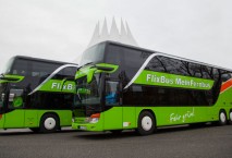 Zwei Busse Mein Fernbus Flixbus