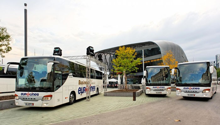 Eurolines Business Class Bus am ZOB München