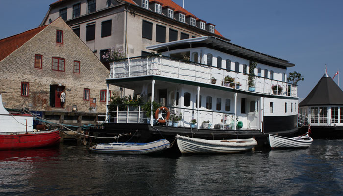 Hausboot in Kopenhagen
