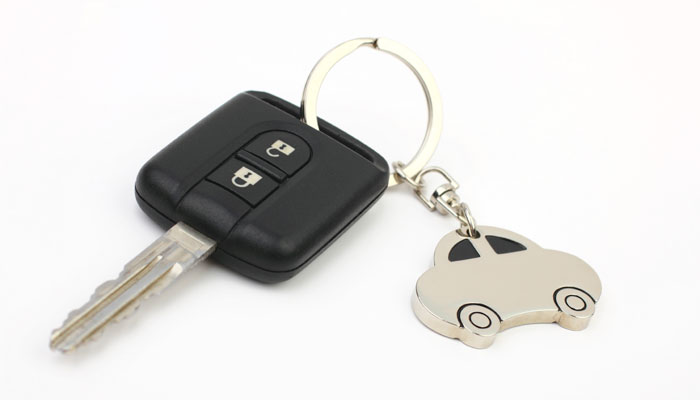 Autoschlüssel und Auto-Schlüsselanhänger