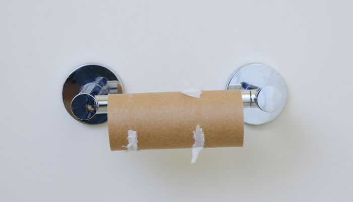 Rolle Toilettenpapier