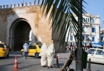 Straßenszene in Tunis