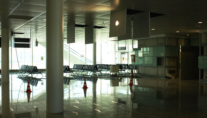 Probetrieb Satellitengebäude Flughafen München, Foto: BUSINESS TRAVELLER
