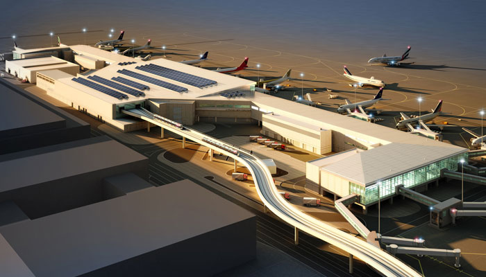 Concourse D Flughafen Dubai, Foto: Dubai Airports