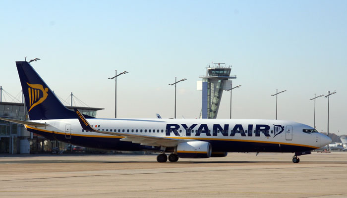Boeing 737-800 der Ryanair