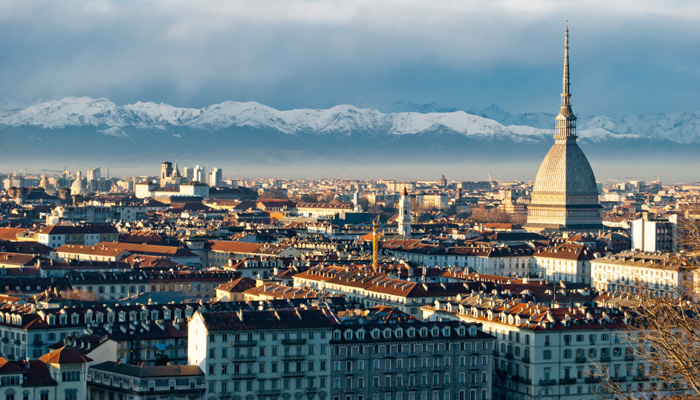 Skyline von Turin