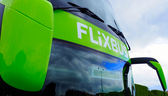 Bus von Flixbus