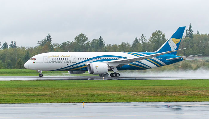 Boeing 787-8 der Oman Air
