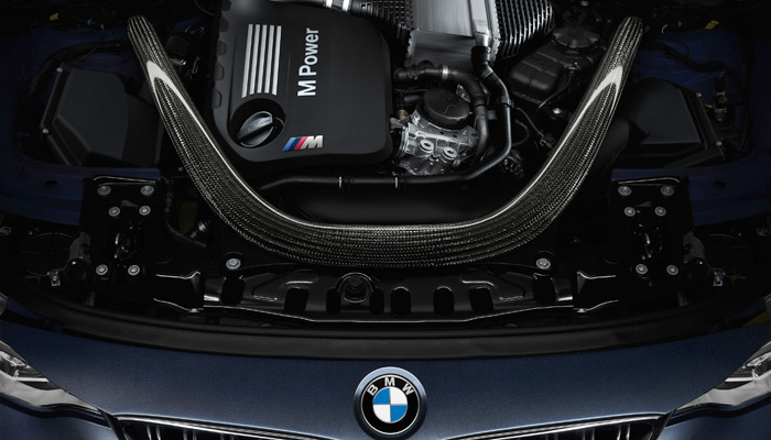 Motor des „BMW M3