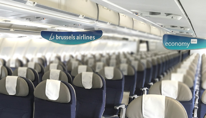 Economy Plus Kabine Brussels Airlines