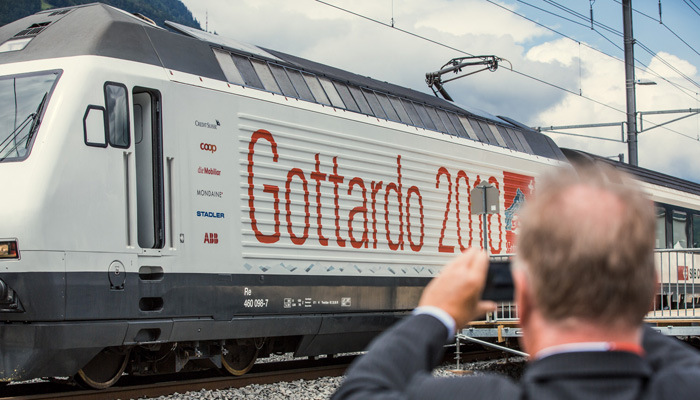 Eröffnung Gotthard-Basistunnel am 1. Juni 2016