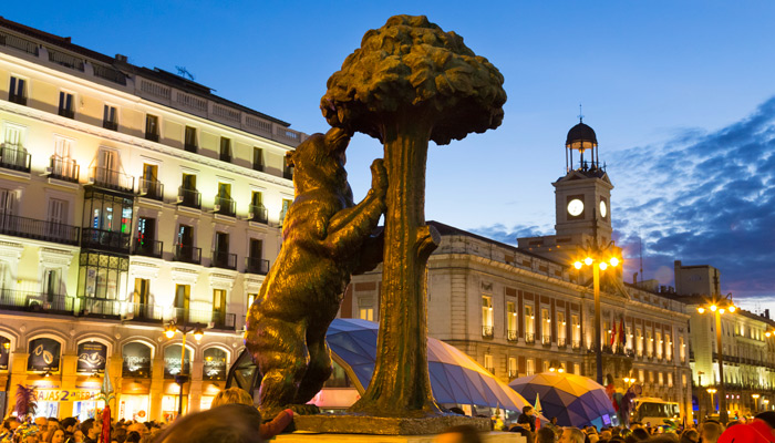 Statue des Bären am Puerta del Sol