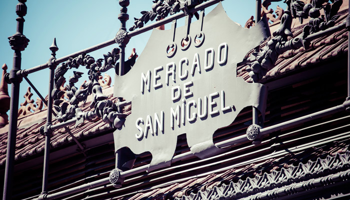 Eingang zum Markt San Miguel