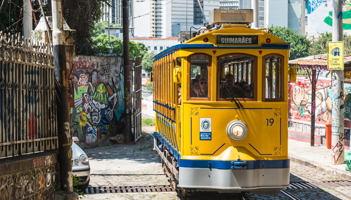 Straßenbahn in Rio. Foto: iStock