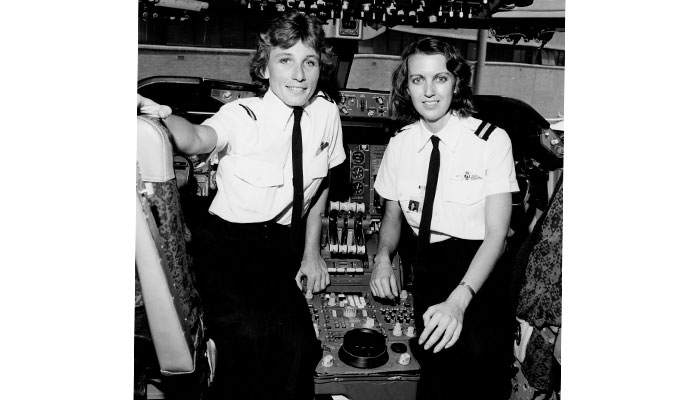 Pilotinnen der Qantas