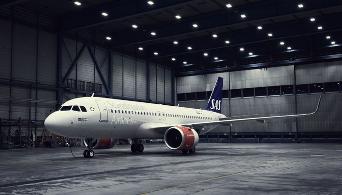 A320 Neo von SAS