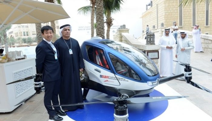Drohnen-Taxi in Dubai
