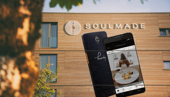 Das Münchner Soulmade Hotel feiert "Handy"-Premiere. Foto: Soulmade Hotel