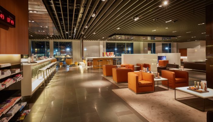 First-Class-Lounge B in Frankfurt. Foto: Lufthansa
