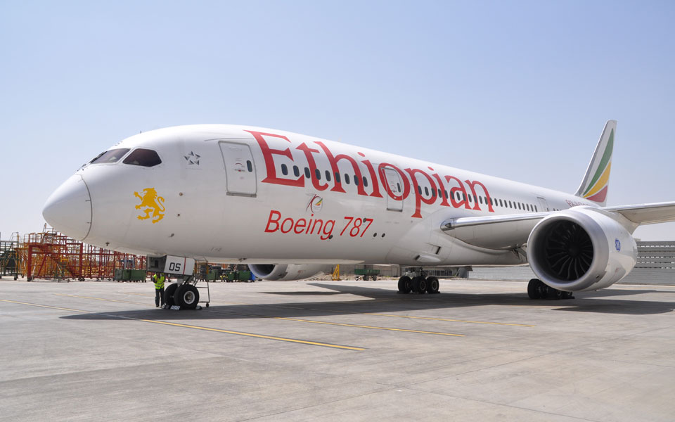 Boeing 787 ethiopian airlines