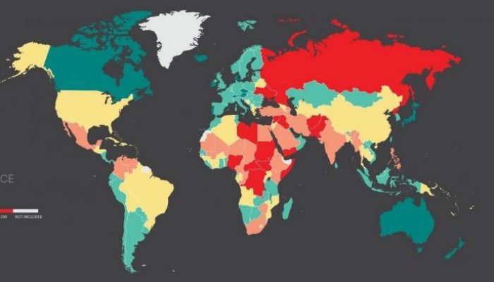Global Peace Index Island ist das friedlichste Land der Welt. Foto: IEP