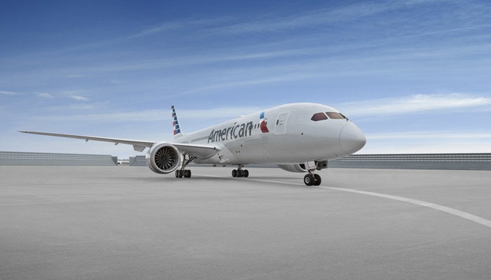 Boeing 787 Dreamliner von American Airlines; Foto: American Airlines