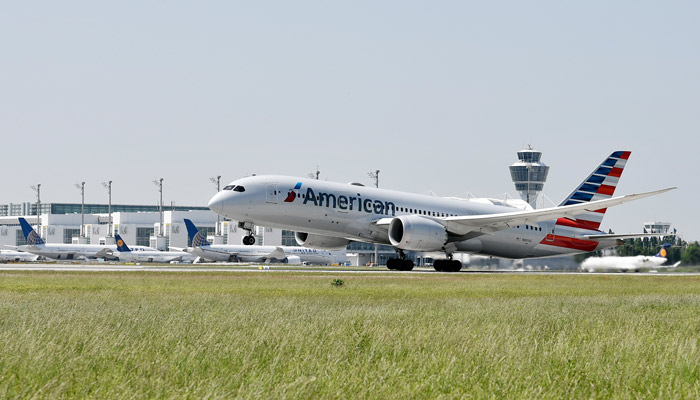 American Airlines führt Temperatur-Obergrenze an Bord en. Foto: Flughafen München GmbH