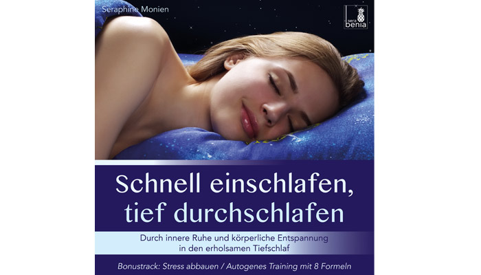Einschlaf-CD von Seraphine Monien. Cover: Sera Benia Verlag