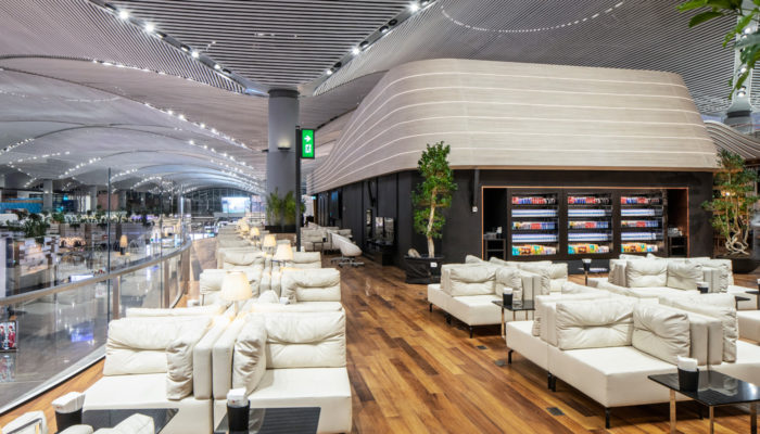 Die Business-Lounge der Turkish Airlines am neuen Istanbul Airport. Foto: PR