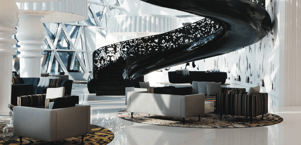Lobby Mondrian Hotel Doha; Foto: PR