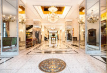 Die Lobby im Best Western Premier Grand Hotel Russischer Hof Weimar. Foto: Best Western