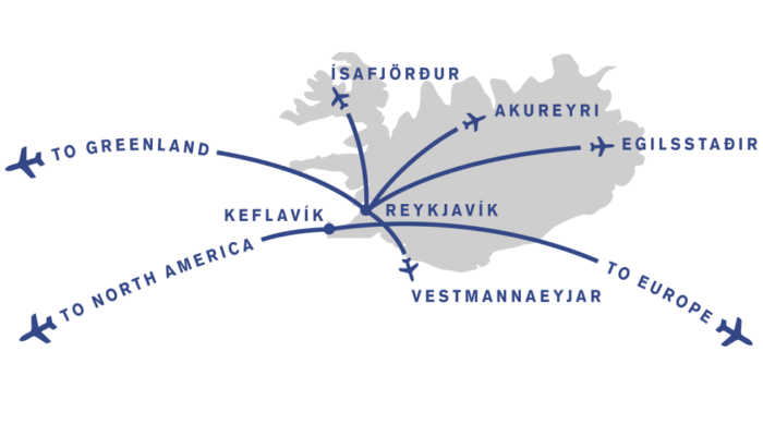 Icelandair und Air Iceland Connect
