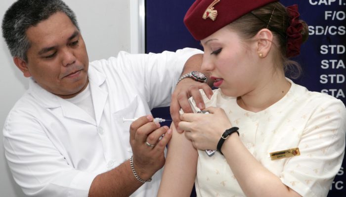 Qatar Airways Flugbegleiter Impfung