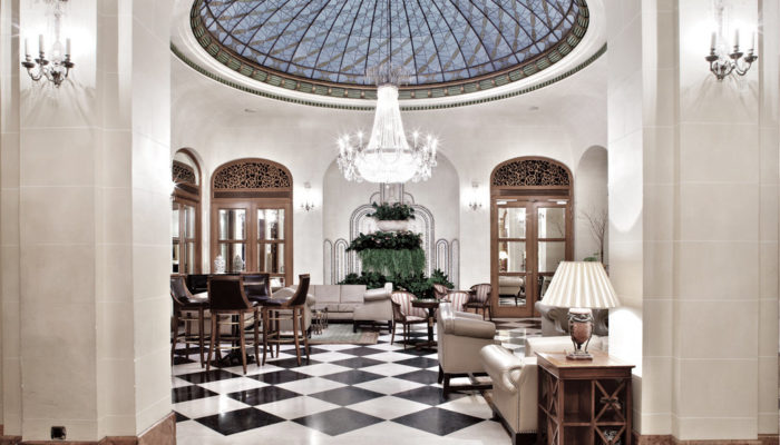 Lobby des M Social Paris Hotel Opera. Foto: Millennium Hotels