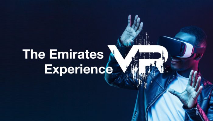 Das Virtual Reality-Erlebnis von Emirates. Foto: Emirates