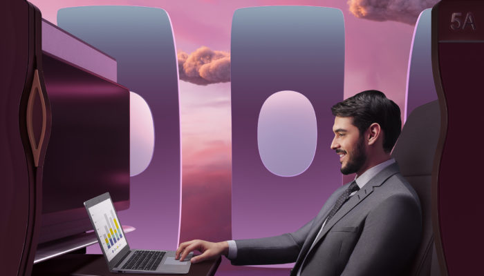 Das Prämienprogramm von Qatar Airways bietet jetzt allen Unternehmen mehr Vorteile. Foto: Qatar Airways