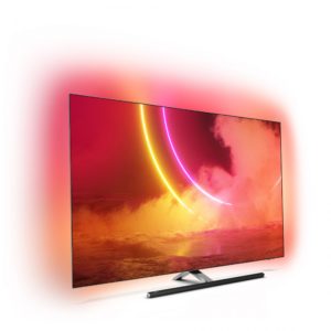 Philips OLED856 Ambilight-TV. Foto: Hersteller