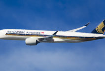 Die A350-900 von Singapore Airlines. Foto: SIA