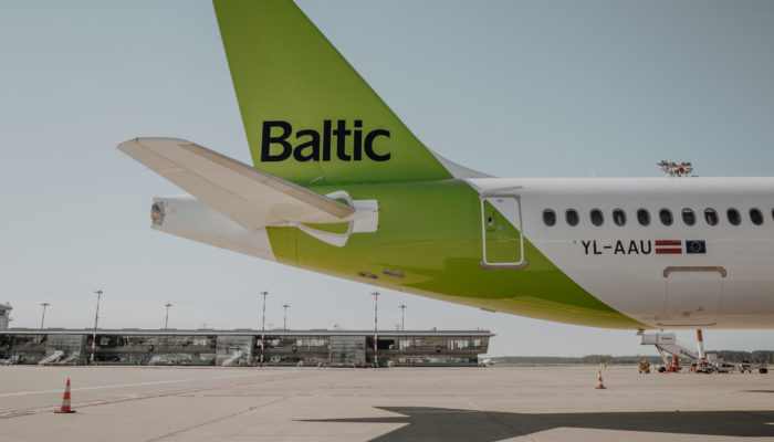 Die A220-300 von Air Baltic. Foto: Air Baltic