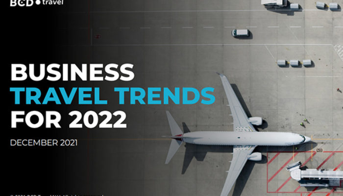 BCD Travel Trends 2022. Grafik: BCD