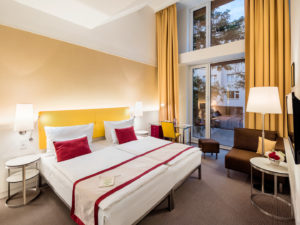 Superior Room im Hotel Vienna House Andel's Prague. Foto: Vienna House