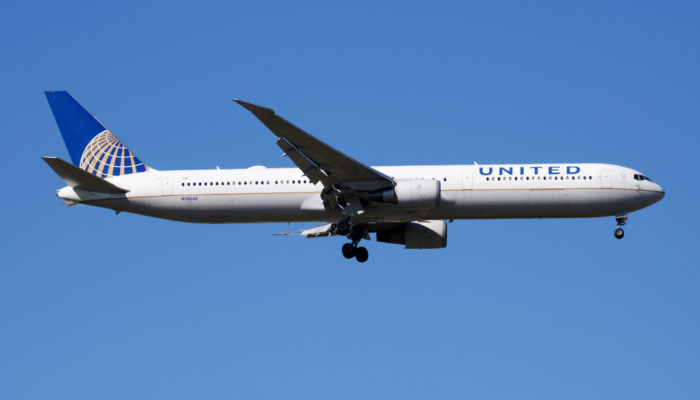 B767-400 von United Airlines. Foto: iStock