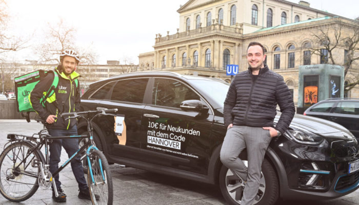 Uber ist jetzt auch in Hannover präsent. Foto: Uber
