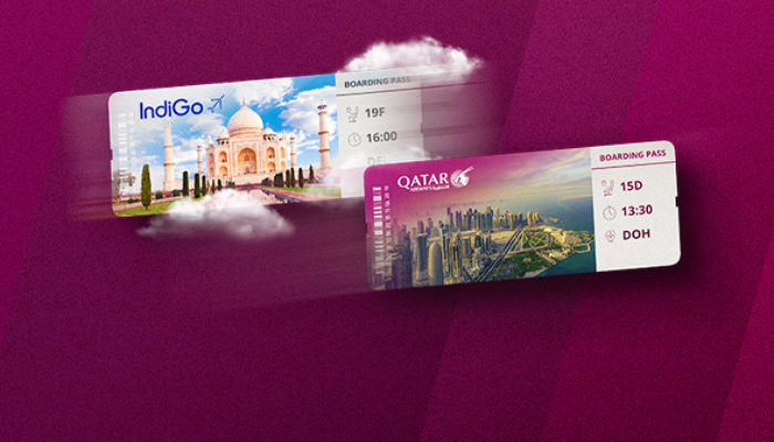 Qatar reaktiviert Codeshare-Vereinbarung mit IndiGo. Foto: Qatar Airways