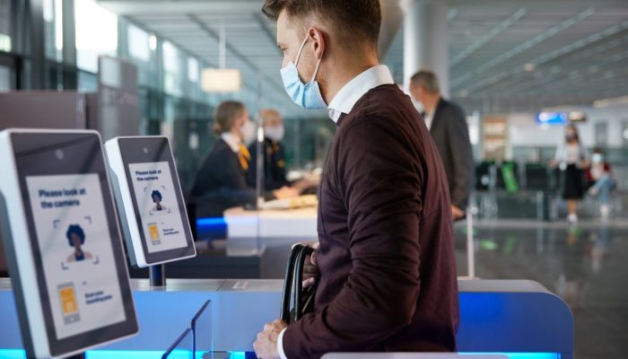 Star Alliance Biometrics am Flughafen Hamburg. Foto: LH