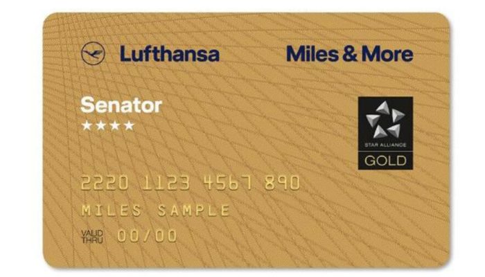 Lufthansa Senator Card. Foto: Lufthansa